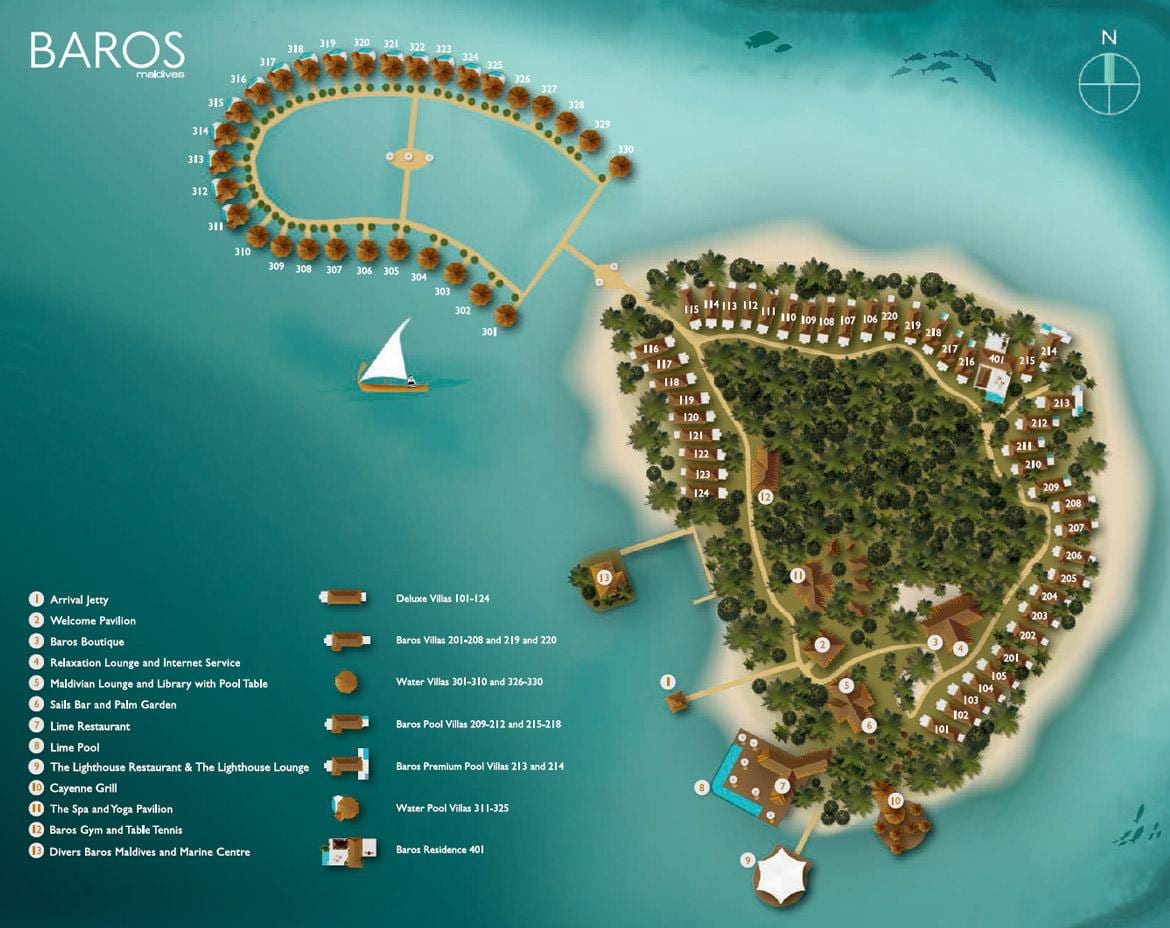 harta baros maldives