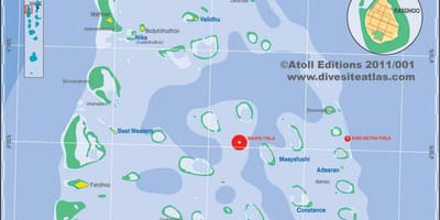 Harta ari atoll, maldive