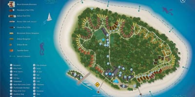 Kurumba maldives resort hartă