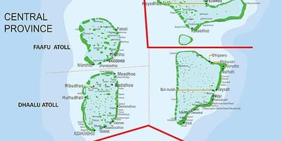 Harta maldive feribot