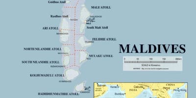 Harta maldive fizice 